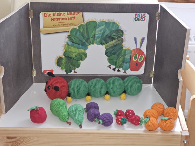 Projekt „Die kleine Raupe Nimmersatt”